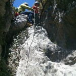 barranquuismo con escolares, excursiones escolares